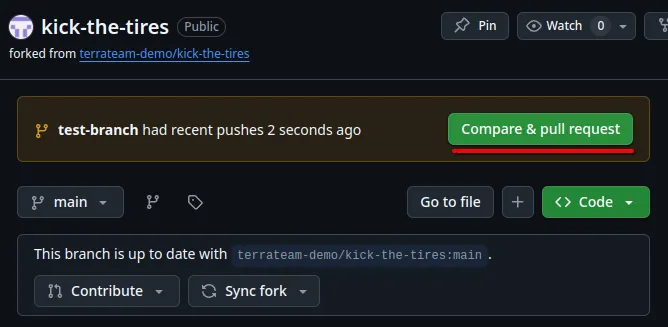 Create a pull request