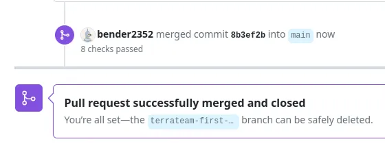 Pull Request Merge