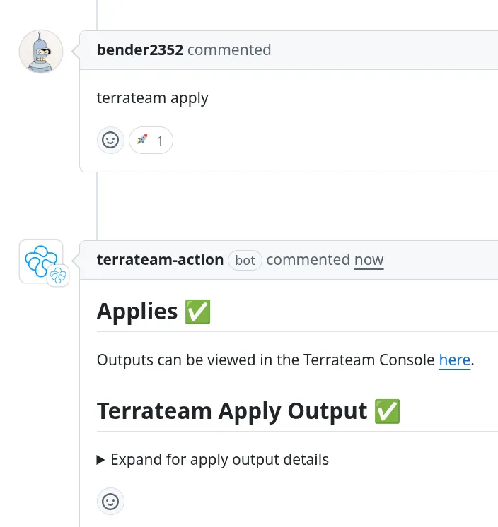Terrateam Apply